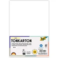 Folia Tonkarton 220 g/m2 A4 100 Blatt weiß
