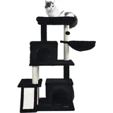 Home Deluxe Ruby Kratzbaum 100 x 49 x 49 cm schwarz