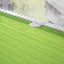 Lichtblick Plissee, Haftfix, ohne Bohren, grün - gruen