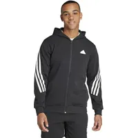 Adidas Future Icons 3-Streifen Reißverschlusspullover Black L
