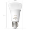 Hue White and Color Ambiance E27 6.5W, 4er-Pack (929002489604)