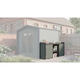 Weka Pflanztisch 235 x 109 x 50 cm Graugrün/Anthrazit