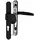 Schmalrahmengarnitur RAL9005