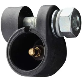 Hella 2XD 013 979-011 LED-Blitz-Kennleuchte - RotaLED Compact - 12/24V - gelb - Rohrstutzen, flexibel