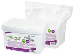 Schülke mikrozid® power mop - Set Wischtuch, gebrauchsfertig 70003372 , 1 Set = 1 Eimer + 20 Tücher