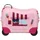 Samsonite Dream2Go Ride-On 4-Rollen Cabin 52 cm / 30 l 38 cm / mehrfarbig/pink/rosa/weiß
