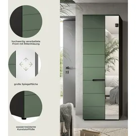 Home Affaire REHAT Dielenschrank 65x37x190 grau