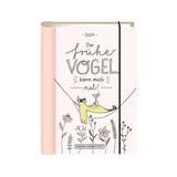 Grafik-Werkstatt Terminplaner 2024 Der frühe Vogel: Terminplaner Hardcover