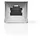 Nedis Netzwerkkoppler CAT5e / CAT6 Geschirmt RJ45 Buchse - RJ45 Buchse Gerade Metall Box