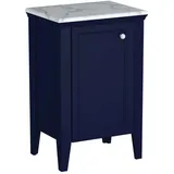 Vitra Valarte Halbhochschrank 53,5 x 83 x 39,5 cm Stahlblau