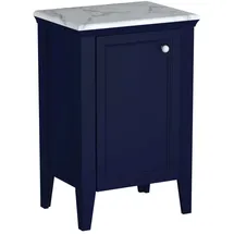 Vitra Valarte Halbhochschrank 53,5 x 83 x 39,5 cm Stahlblau