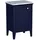 Vitra Valarte Halbhochschrank 53,5 x 83 x 39,5 cm Stahlblau