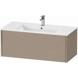 Duravit XViu Waschtisch-Unterschrank XV40270B175 101 x 40 x 48 cm, leinen, 1 Auszug, wandhängend, champagner matt