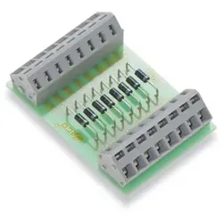 Wago 289-101 Bauteilmodul mit Diode, mit 8 Stück, Diode 1N4007 289101