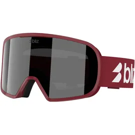Bliz G002 Skibrille (Größe One Size, rot)