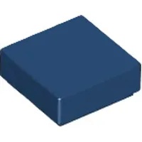 50 Stück LEGO, Teil Nr. 3070 in Dunkelblau