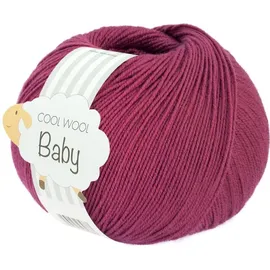 Lana Grossa Häkelwolle Cool Wool Baby Rot 220 m 50 g