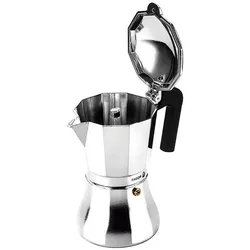 Italienische Kaffeemaschine Fagor Cupy – 12 Tassen, Silberfarben, Aluminium für aromatischen Kaffee