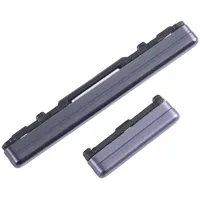 Generisch SCHLÜSSEL-KIT, kompatibel mit Samsung Galaxy Tab S7 FE SM-T730 / T733 / T736B / T735. Externe Seitentasten, EIN/Aus-Taste, EIN-/Ausschalten + Lautstärkeregler-Taste (schwarz)