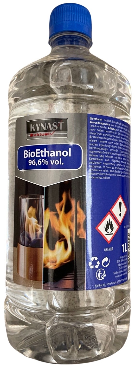 Kynast Exklusiv BioEthanol für Biokamin Bio Ethanol 1 Liter