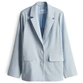 Opus Damen Blazer | Strukturierter Blazer JAOMI Regular mit Leinen Oxford Blue, 36 - 36