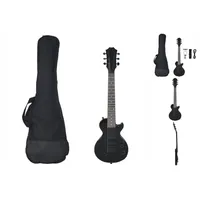 vidaXL E-Gitarre für Kinder mit Tasche Schwarz 3/4 30"