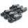 Primewire 6x Netzwerkstecker feldkonfektionierbar RJ45 CAT 8, Steckverbinder CAT8 für LAN Kabel Netzwerkkabel, (Netzwerkkabel Stecker), Zubehör Netzwerk