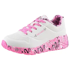 SKECHERS Uno Lite Lovely Luv Kinder Weiß 37