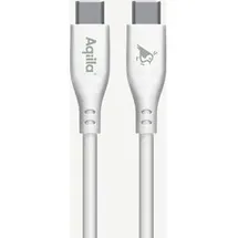 aqiila USB-C auf USB-C 1,0 m Weiß