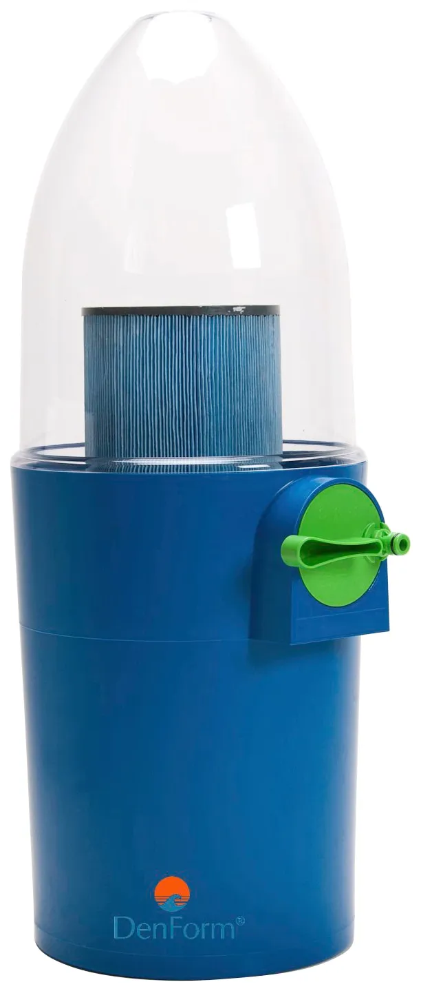 Filterkartuschen-Reinigungsgerät AMERICAN SPA Filterkartuschen-Reinigungsgeräte blau Poolzubehör -reinigung mit Schlauchanschluss
