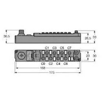Turck SCOB-0008D-0006 6824130 Stand-alone-Modul 1St.