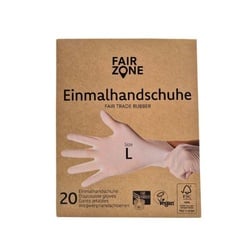 Fair Zone Latex Einmalhandschuhe L (20St)