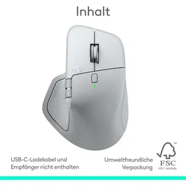 Logitech MX Master 4 for Mac White Silver