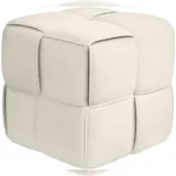deluke Sitzhocker GIROS Cord 40 x 40 x 40 cm Creme
