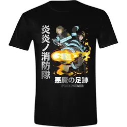 T-Shirt Fire Force - Devils Footprints (größe XL)
