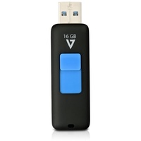 V7 Slider 16GB, USB-A 3.0 (VF316GAR-BLK-3E)