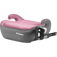 Tulano Cabby 30 Sitzerhöhung mädchen ISOFIX – Kindersitzerhöhung Auto 125-150 cm – i-Size ECE R129/03 – Kindersitz ab 6 Jahre – Booster Seat mit Getränkehalter – Sitzschale Kinder 15-36 kg – Rosa