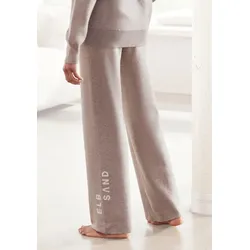 Strickhose, Loungehose, Relaxhose aus weichem hochwertigem Strick, Loungewear, Gr. 44/46 - N-Gr, taupe, , 45274701-44 N-Gr