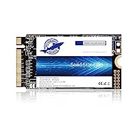 Dogfish M.2 2242 SSD 256GB NVMe PCIe Gen3 x 4 Internes Solid State Drive, 3D NAND TLC, Gaming SSD, R/W Geschwindigkeit bis zu 2200MB/s und 1800MB/s (M.2 2242 PCIe, 256GB)