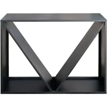Westmann Kaminholzregal 114,5 x 35 x 80 cm schwarz