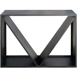 Westmann Kaminholzregal 114,5 x 35 x 80 cm schwarz