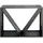 Westmann Kaminholzregal 114,5 x 35 x 80 cm schwarz