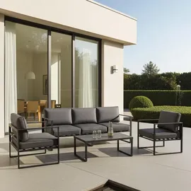 Jet-Line Kreta II Lounge-Set Anthrazit
