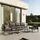 Jet-Line Kreta II Lounge-Set Anthrazit