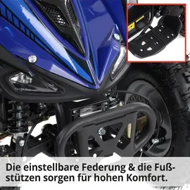 Hecht Elektro Quad 54100 Blau