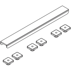 Kermi BC Abdeckung Rinne Exklu. 900 x 40 x 21 mm 6033522