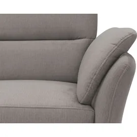 DOMO collection Sessel DOMO COLLECTION "Pina elegant und zeitloser Clubsessel, bequemer Cocktailsessel", grau, B:99cm H:95cm T:88cm, 100% Polyester, Sessel, Sessel, Hoher Sitzkomfort, Luxus-Microfaser weich, grau