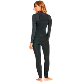 Roxy Chest-Zip-Neoprenanzug 5/4/3MM Swell Series 2023 Schwarz Frauen schwarz 2XS
