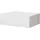 SchlafKONTOR Nachtschrank Tajo 42 x 30 x 14 cm Weiß