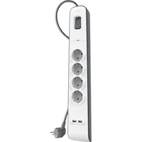Belkin Surge Plus Überspannungs- schutz 4-fach inkl. 2 x